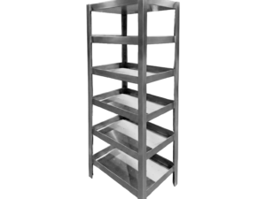 Estanterías de acero inoxidable