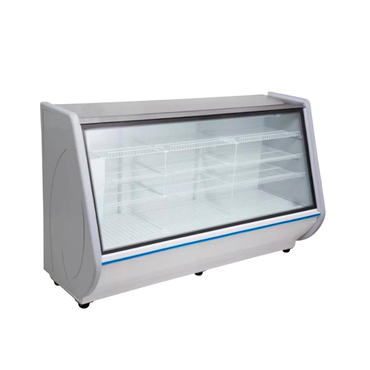 Heladera Vitrina Mostrador 2 Mts Curvo WINNIPEG 2000