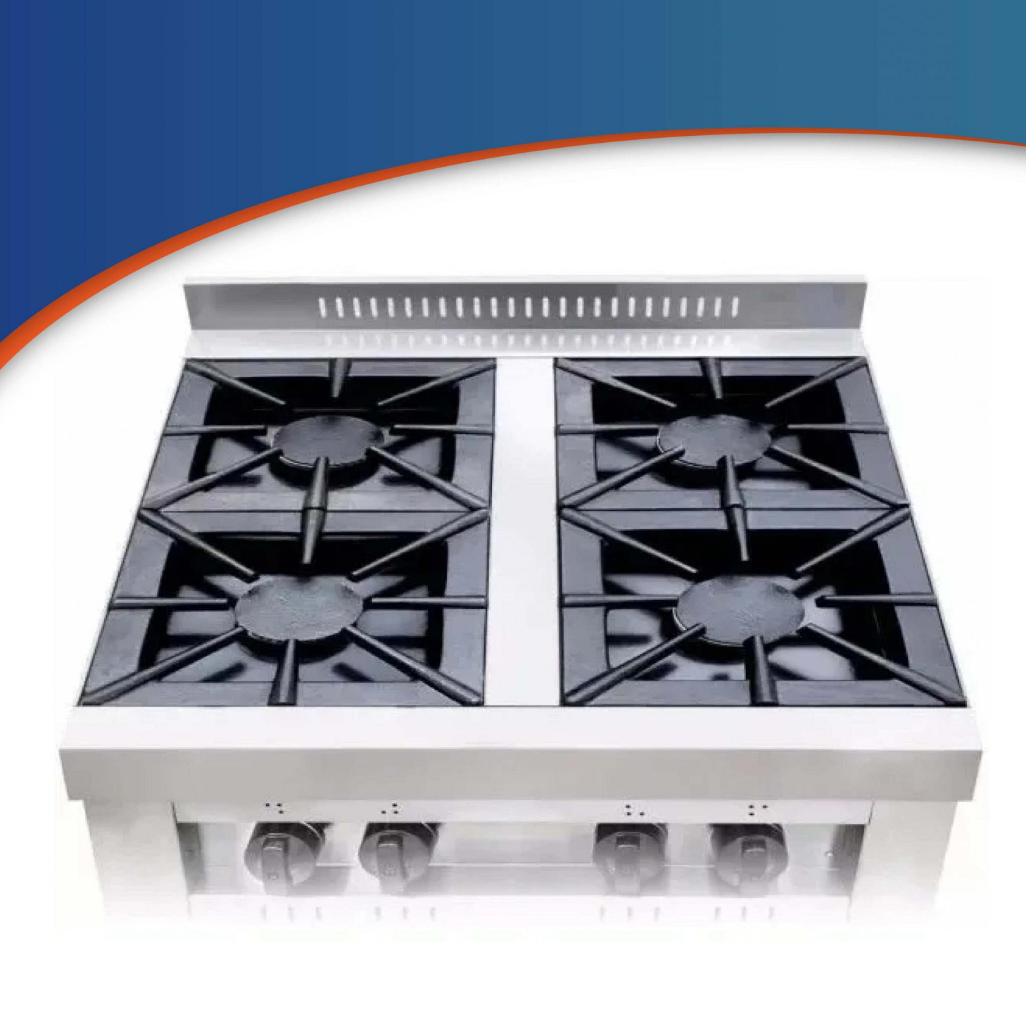 Anafe Industrial Corbelli 4 hornallas