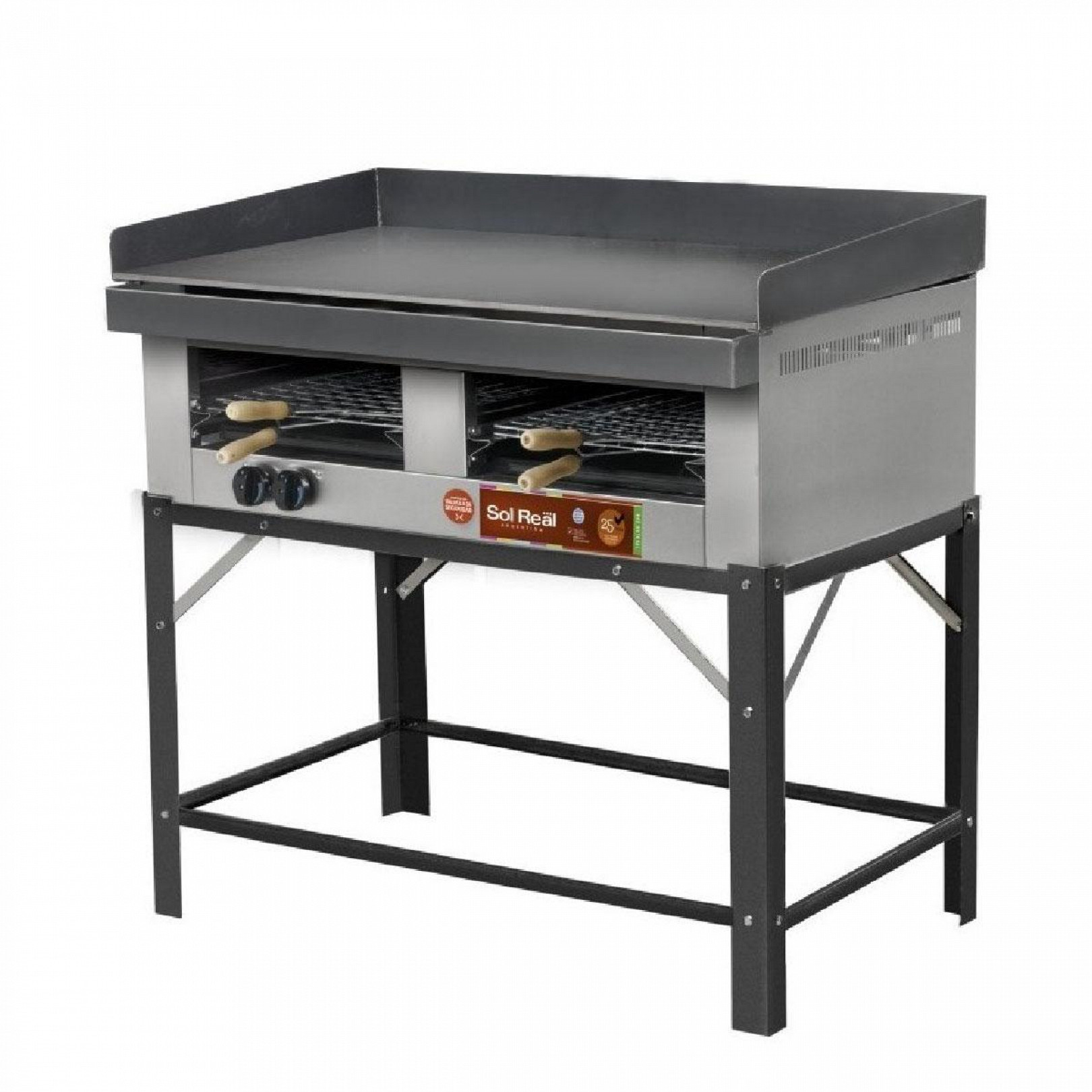 Lomitera Gigante Doble Plancha Bifera Hamburguesera SOL REAL