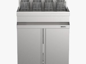 Freidora automática a gas BRAFH 52lts